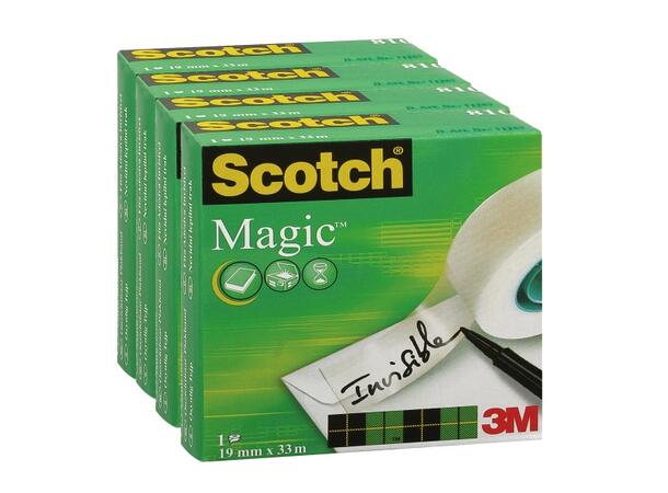 Tape SCOTCH® Magic 810 19mmx33m (4) 